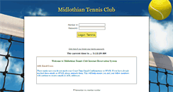 Desktop Screenshot of midlothian.chelseareservations.com