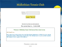 Tablet Screenshot of midlothian.chelseareservations.com
