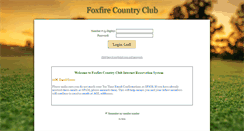Desktop Screenshot of foxfire.chelseareservations.com