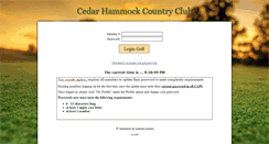 Desktop Screenshot of cedar.chelseareservations.com