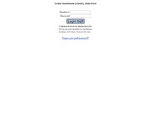 Tablet Screenshot of cedar.chelseareservations.com