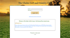 Desktop Screenshot of glades.chelseareservations.com
