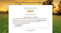 Desktop Screenshot of dennis.chelseareservations.com